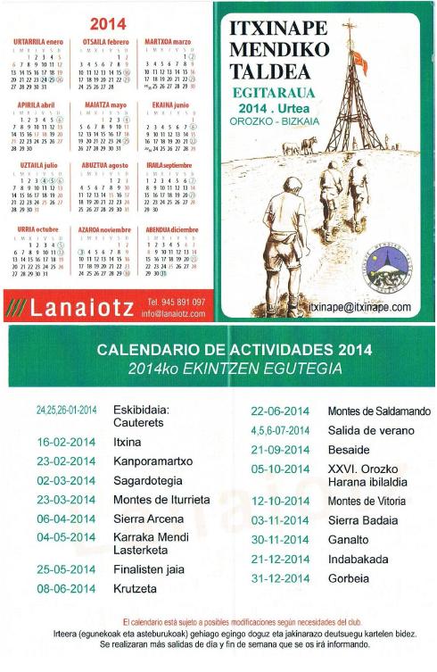 2014Actividades